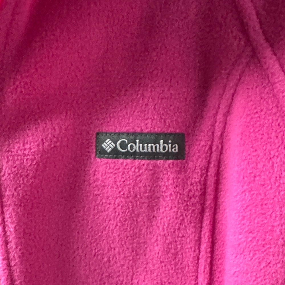 Columbia Pink Fleece Zip Up - Picture 3 of 8